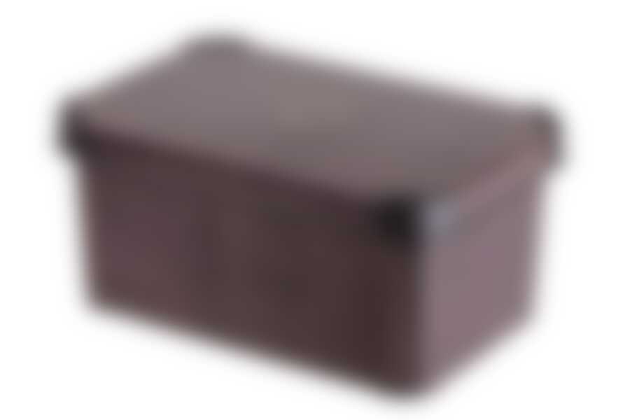 Ящик для хранения стокгольм 6л leather