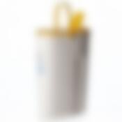 Контейнер для стирального порошка, объем 8 л, 280 х 125 х 386 мм (желтый)