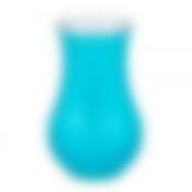Ваза ФЛЭШИ КОЛОРС бирюзовая 20см