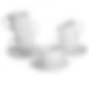 Чайный набор на 6 персон Luminarc Lotusia, 220 мл