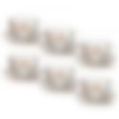 Чайный набор на 6 персон Pasabahce Provence, объем 215 мл