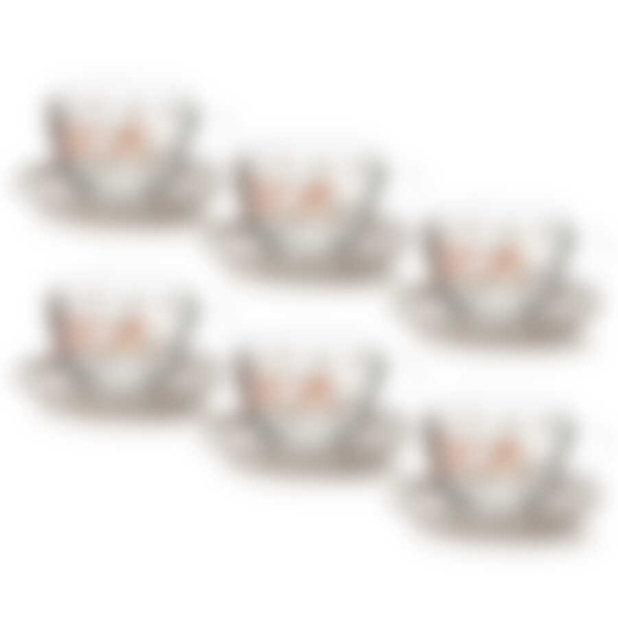 Чайный набор на 6 персон Pasabahce Provence, объем 215 мл