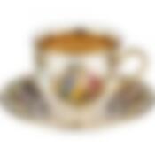 Чайная пара Adecor Madonna, 250 мл