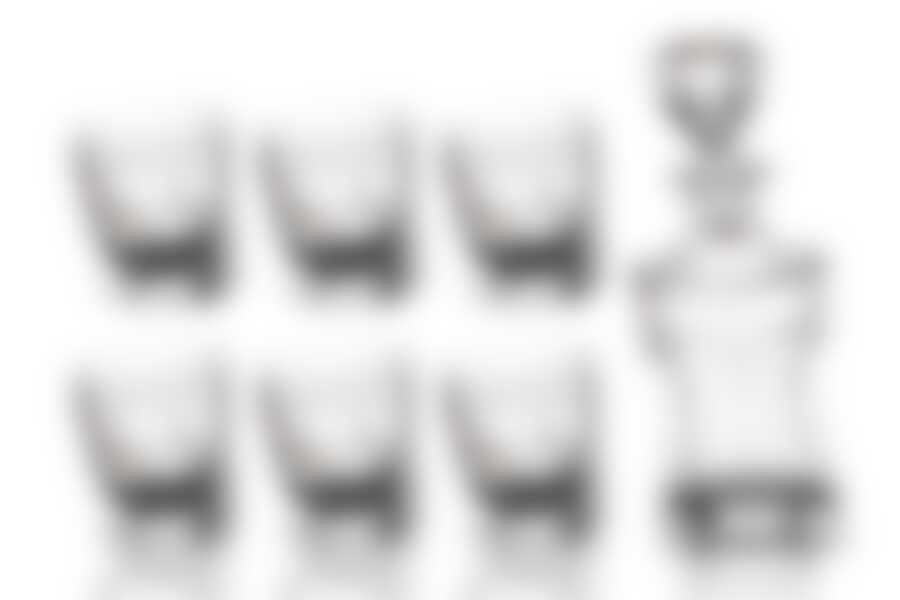 Набор для виски Crystalite Bohemia Акапулько, 7 предметов