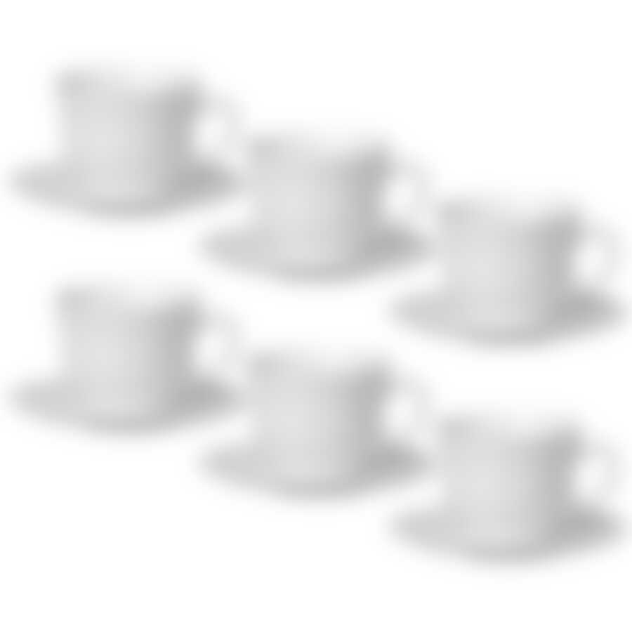 Чайный набор на 6 персон Luminarc Трианон, 160 мл