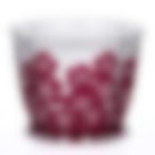 Горшок цветочный с поддоном Камелия (красный) 3 л