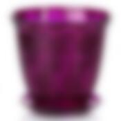 Горшок цветочный с поддоном "Соблазн", для орхидеи, объем 1,5 л