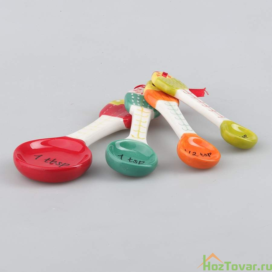 Набор мерных ложек "House & Holder", 4 шт