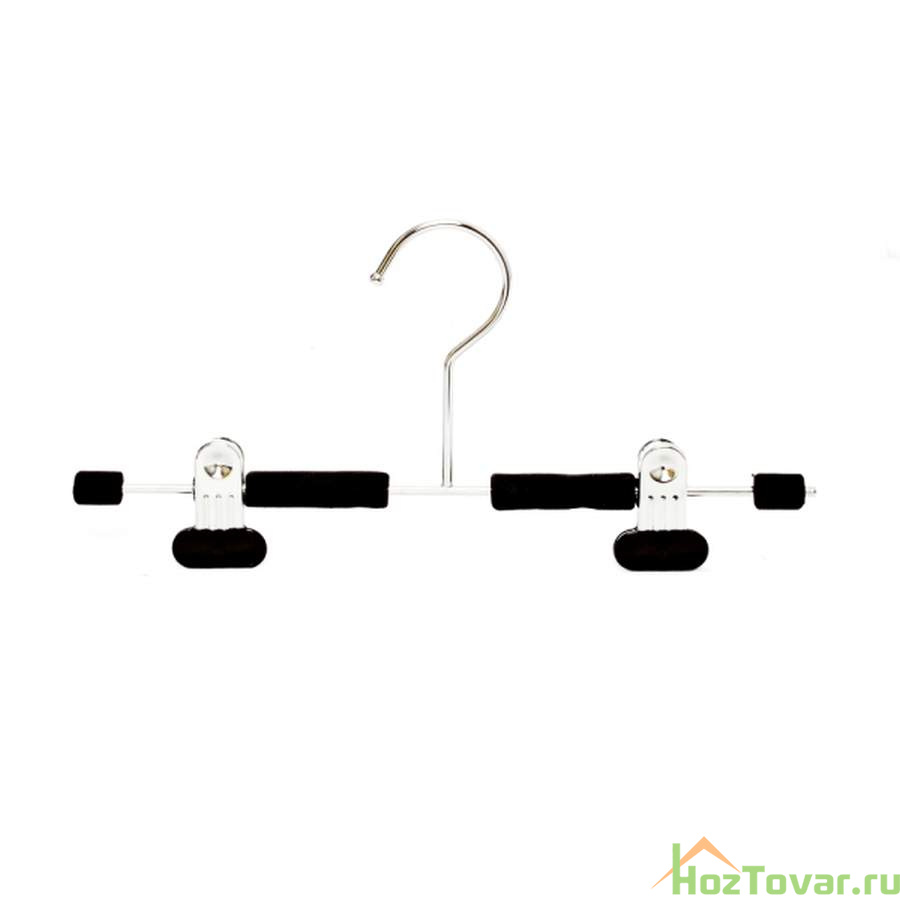 Вешалка брючная 30см цвет: черный
