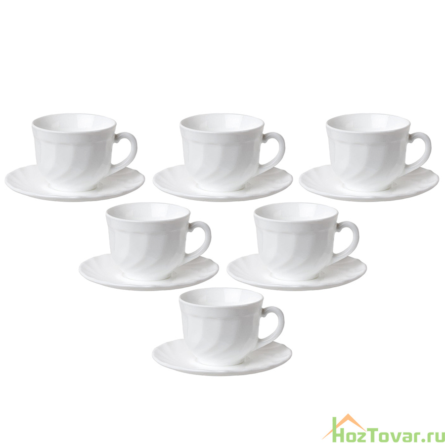 Набор чайный на 6 персон Luminarc "Trianon", 220 мл