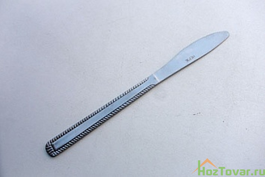 Нож столовый нерж. Ажур     0074