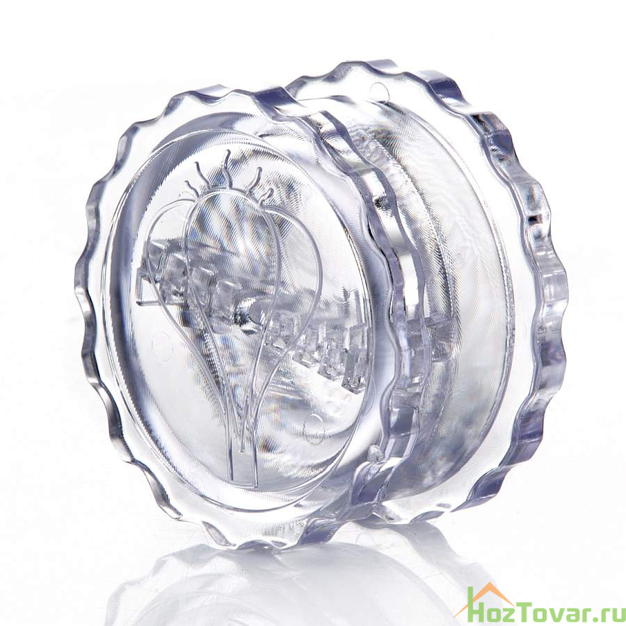 Измельчитель для чеснока "Альтернатива", цвет: прозрачный, диаметр 8 см