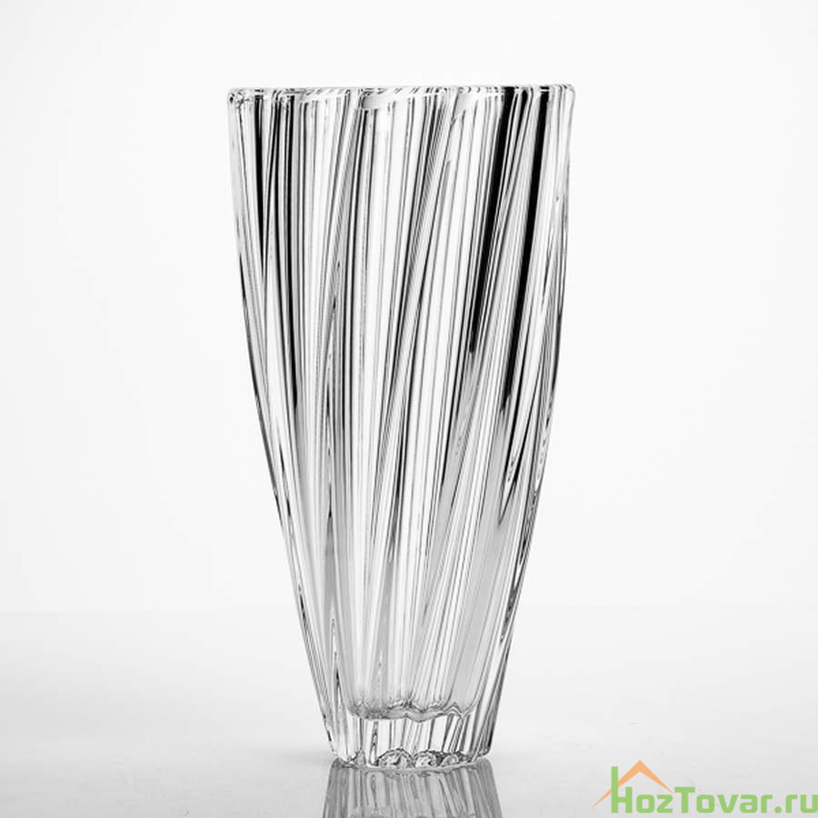 Ваза Crystalite Bohemia "Скаллоп", H=30,5 см