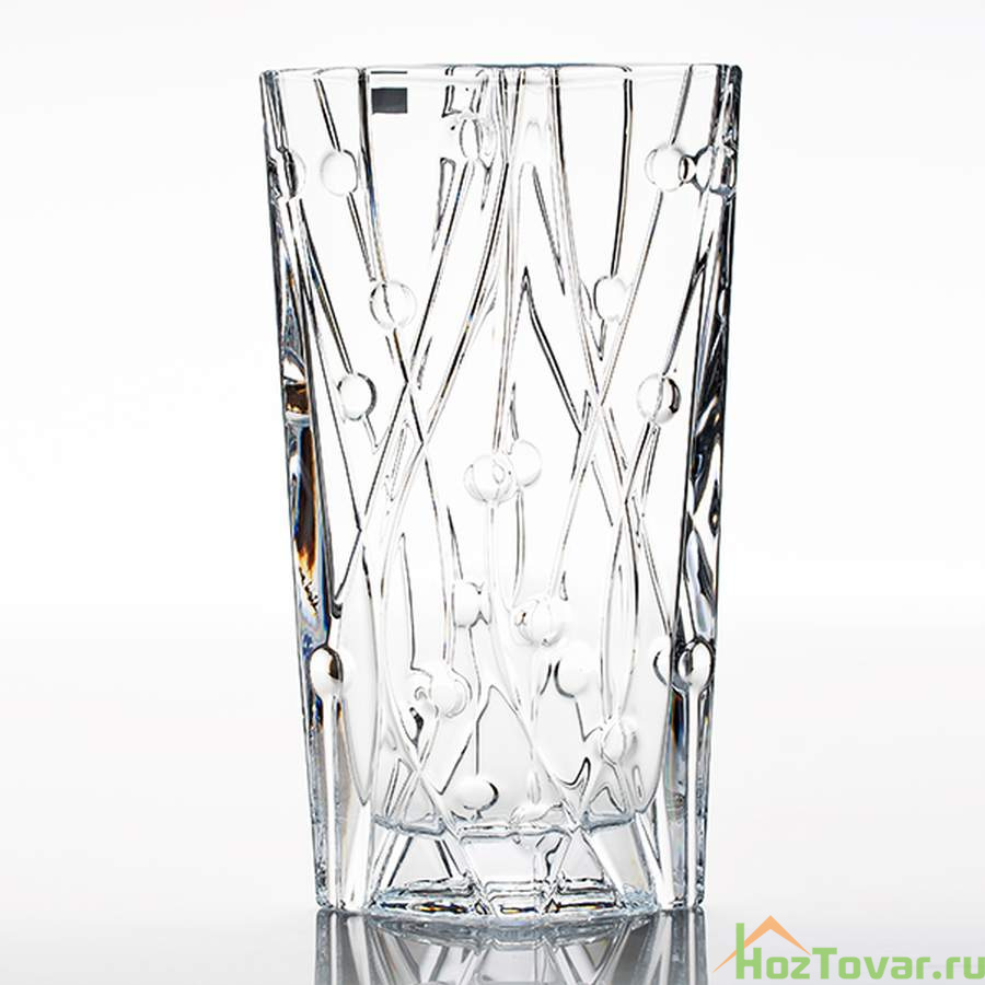 Ваза Crystalite Bohemia Crystalite Bohemia Лабиринт, высота 35,5 см