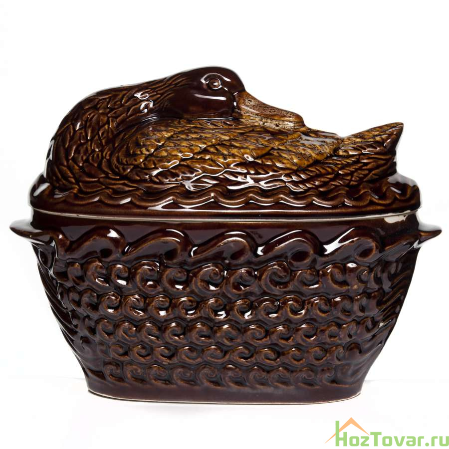 Корзина с уткой (гусь)