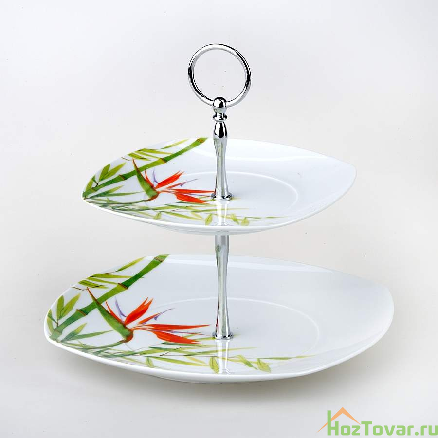 Этажерка 2-х ярусная Domenik Bamboo