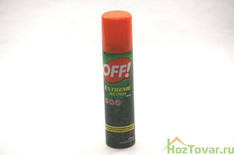 Спрей от комаров и клещей OFF! "Экстрим", 100 мл