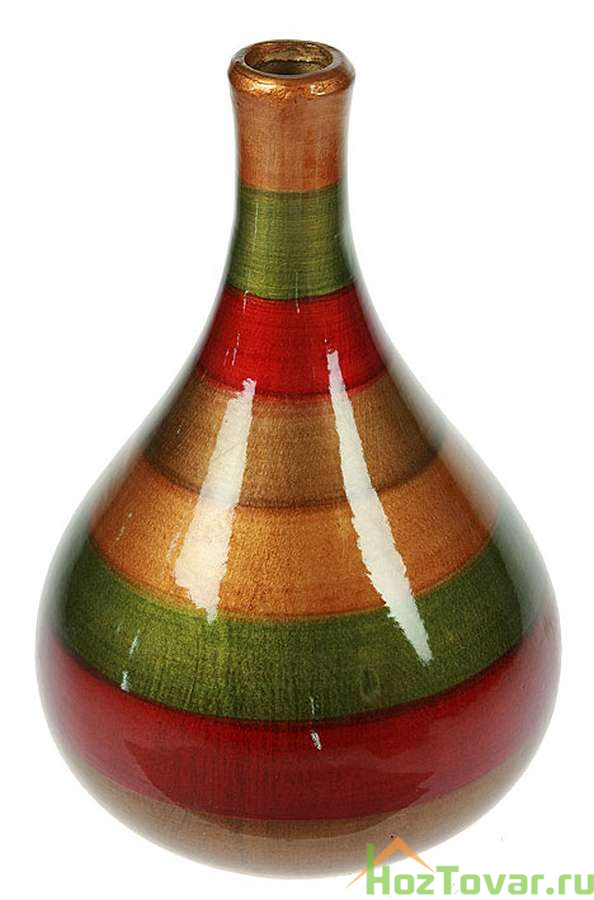 Ваза декоративная, керамика 18*18*27см (1 шт)