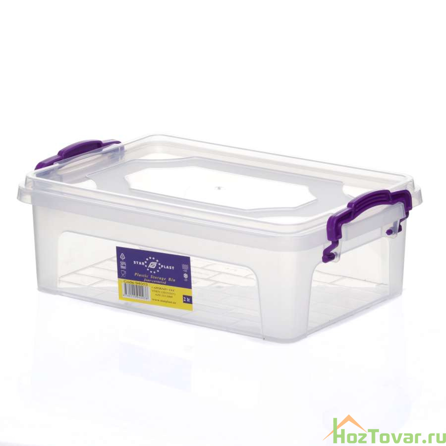 Контейнер для хранения "StarPlast", 2 л