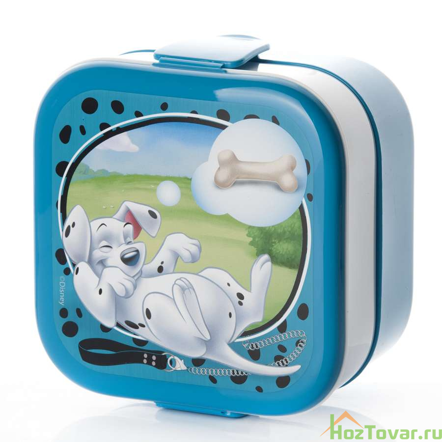 Контейнер Idea "Disney. Минни Маус", 2 секции (бирюзовый)