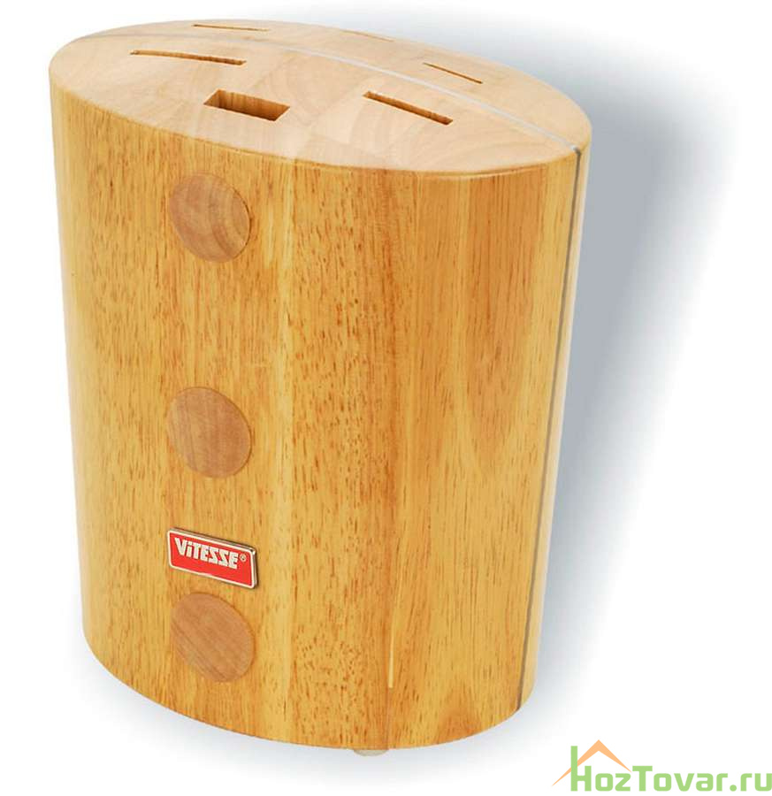 ПОДСТАВКА ДЛЯ 5 НОЖЕЙ И МУСАТА ИЛИ НОЖНИЦ