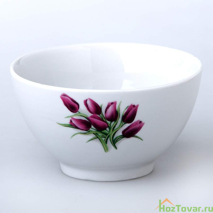 Пиала Фарфор Вербилок "Тюльпаны", 300 мл