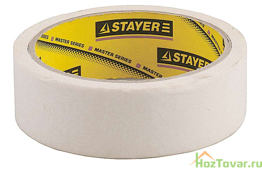 Лента STAYER "MASTER" малярная креповая, 30мм х 20м